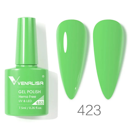 7.5ml Venalisa TPO FREE HEMA FREE Gorgeous Color Nail Gel Polish Long Wear Soak Off UV LED Gel Varnish Nail Manicure Gel Varnish