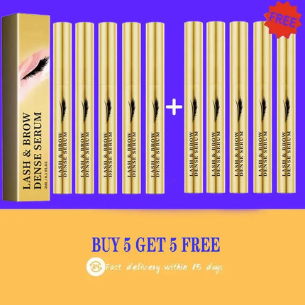 Nourishing Eyelash and Eyebrow Enhancer Serum - Natural Ingredients for Longer,Fuller,Longer and Thicker Eyebrows,Eye Cosmetics