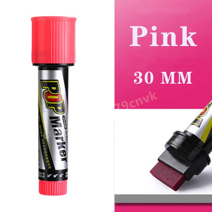 POP Waterproof Paint Permanent Sketch Graffiti Refillable Markers Pen Drawing Poster Manga Office School Art Stationery Supplies