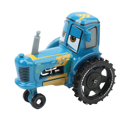 Boy Cars toy Lightning McQueen Mater harvester Frank 1:55 Diecast Metal Car Model Toy Children's Birthday Gift