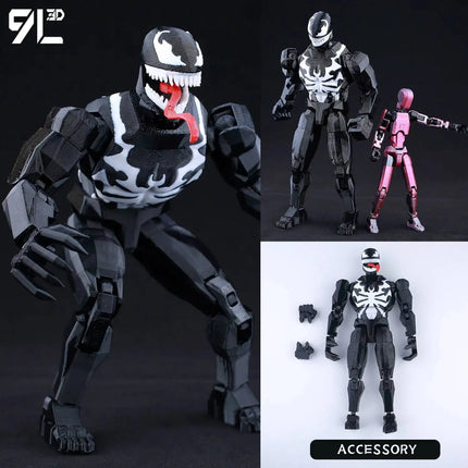 9L3D Superman Invincible Boy Batman Action Figure LUCKY13 Multi-Jointed Poseable T13 Titan13 Hero Model Dummy13 Collectible Toys