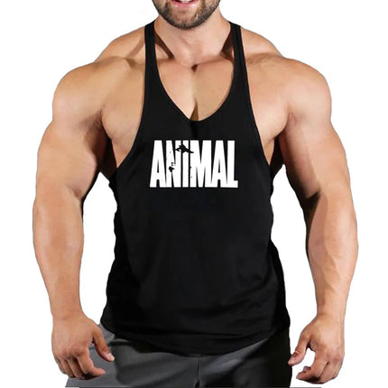 Summer Brand Fitness Tank Top Men Bodybuilding 2022 Gyms Clothing Fitness Men Shirt slim fit Vests pure cotton Singlets Muscle T