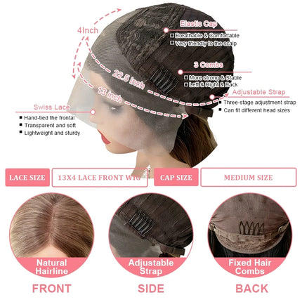 New Loose Wave Shoulder Length Glueless Wigs Synthetic Hair High Quality Natural Preplucked Hairline with Baby Hair Easy To Wear