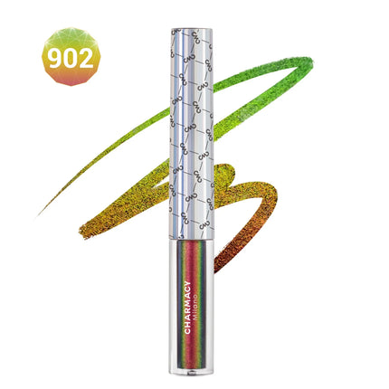 CHARMACY New 8 Color Duochrome Eyeliner Set High Pigment Glitter Eyeliner Set Waterproof Liquid Eye Liner For Women Cosmetics