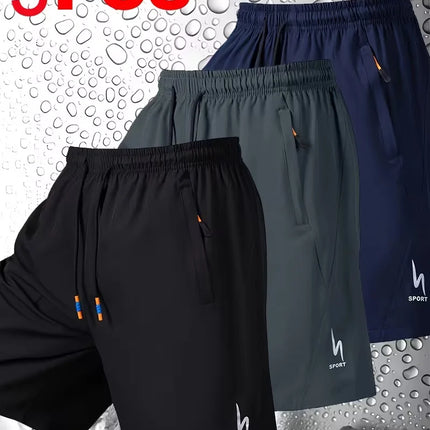 Top Quality Summer Sports Shorts Men New Comfortable Elastic Waist Clothing Male Breathable Short Trousers
