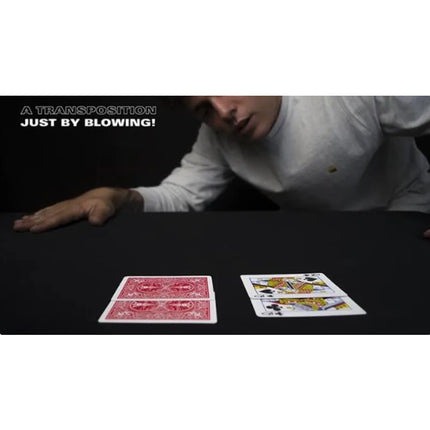 Made with Magic Presents BLOW By Juan Capilla (Gimmick and Online Instructions) Card Magic Tricks Illusions Close Up Magic Props