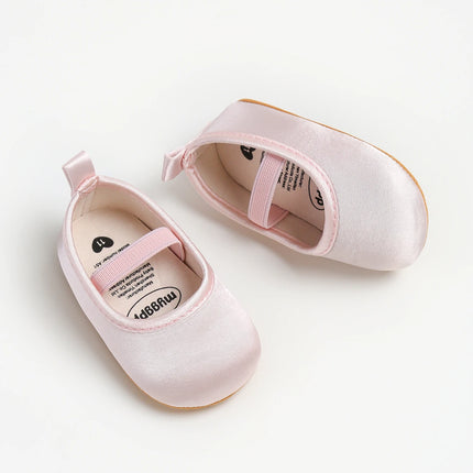 NEW Infant Baby Girls Mary Jane Princess Wedding Dress Shoes Toddler Crib Shoes Versatile baby princess shoes