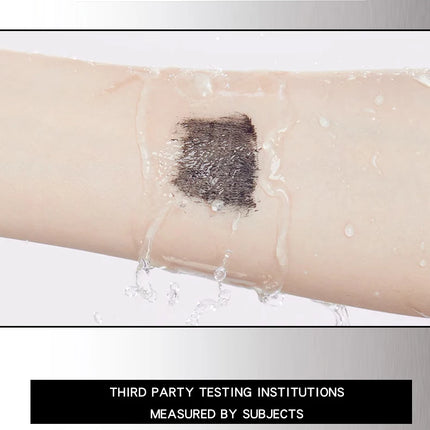 MACKANDY Waterproof 3D Lengthening Mascara Black Eyelash Extension Eye Lashs Brush Long-Wearing Silk Mascara Cosmetics Gift
