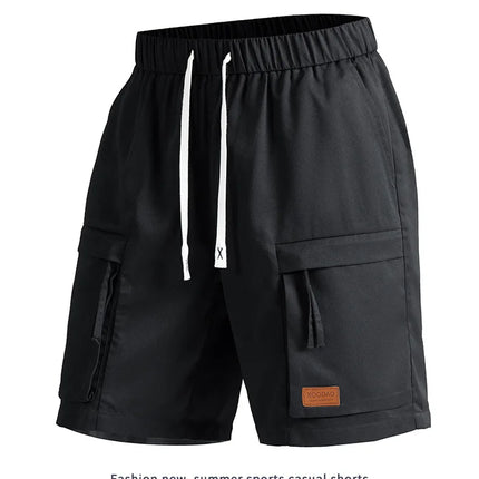 2026 Summer Five-piece Workwear Casual Shorts for Men - Loose Fit Sports Shorts European Size
