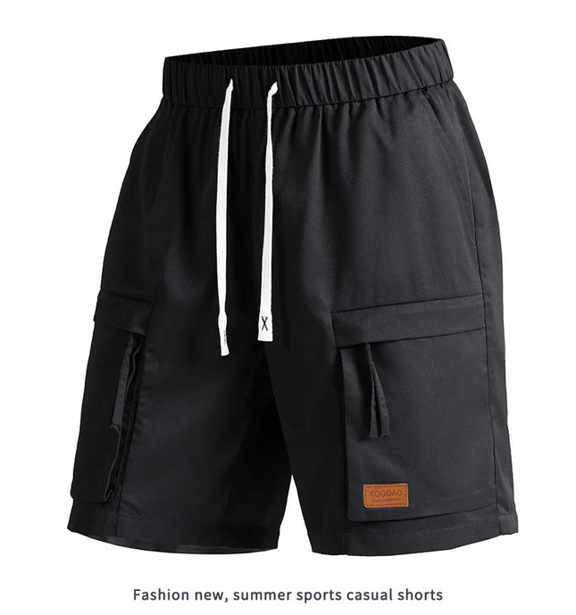 2026 Summer Five-piece Workwear Casual Shorts for Men - Loose Fit Sports Shorts European Size