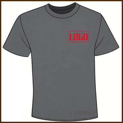 For man Text here Fashionable summer t shirt Custom Design Here Short Sleeve Daily Wear Tailor-made Oneck Rock tees Personalized
