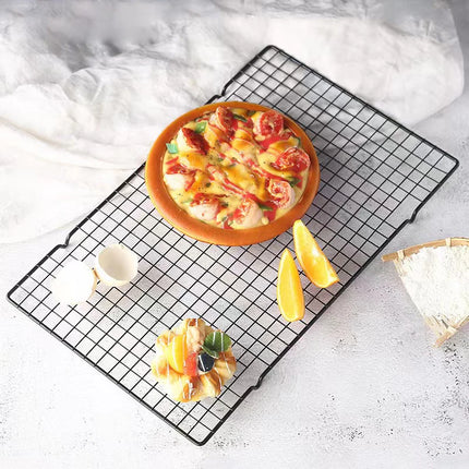 1PC kitchen grill Cooking oven Baking tools Cookie Bread Pizza Cake Cooling rack Multi-purpose stainless steel food rack