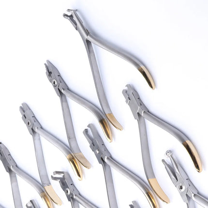 GISTARMED Dental 19Pcs/Set Orthodontic Plier With Bracket Dentistry Lab instrument Equipment Dentist Tools With TC Products