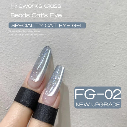 MIANEL 12ML 2026 New Tyndall Cat Eye Gel Nail Polish Flash Whitening Small Light Bulb Crystal Nail Polish Pink Nails 1-5pcs