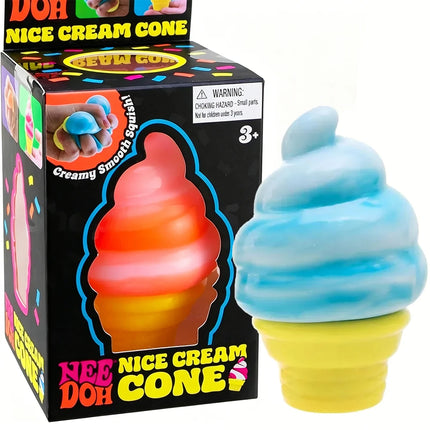 Ice Cream Shaped Decompression Needoh Nice Cream Cone Surprise Stress Relief Squeeze Party ice lolly Gifts