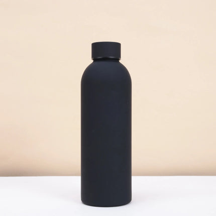 Custom Logo Name Thermos Large Vacuum Flask Stainless Steel Portable Thermos Bottle Outdoor Sports Water Bottle Travel Mug 500ml