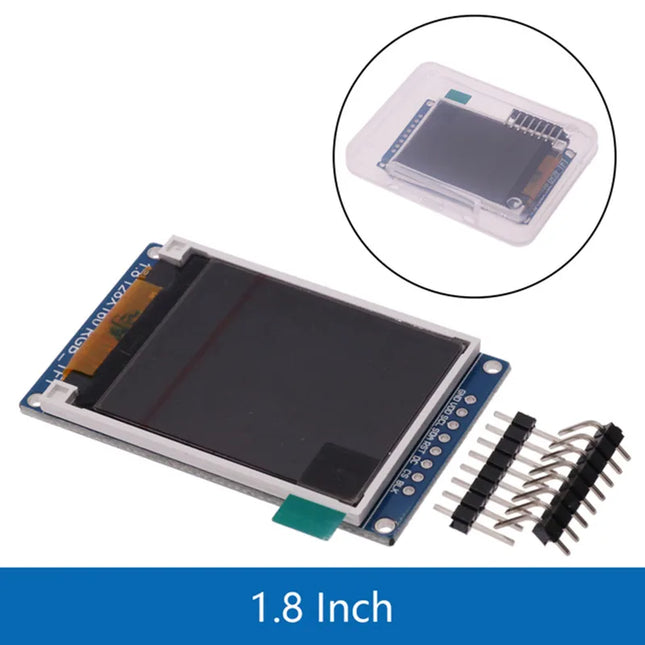 1.8-inch TFT Module LCD Display Module with PCB Base Plate SPI Serial Port Only Requires 4 IO 1pc