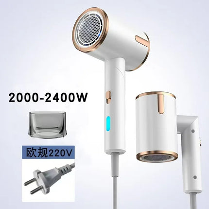 New Foldable Hair Dryer 2400W High Power 15 Second Quick Drying Hair Salon Home Cold and Hot Air Silent Hairdryer