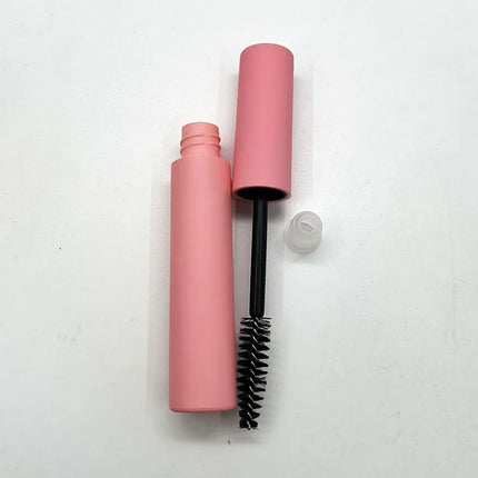 10/30/50/100pcs Empty 10ml Mascara Tubes Eyelash Growth Liquid Tube Matte Pink/Clear Tube Eyebrow Dye Cream Makeup Container