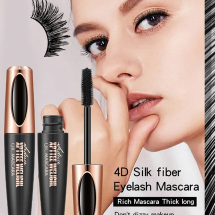 Korean Cosmetics Black Mascara Lengthens Eyelashes Extra Volume Waterproof Natural Lashes Female Professional Makeup Eyeliner