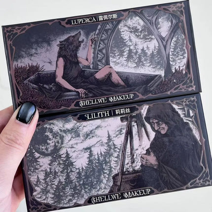 Shellwe Makeup Lilith Luperca Contour and Highlight Palette