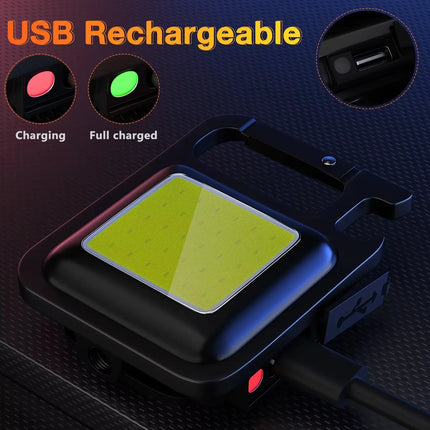 1/2PCS/A Set Portable Super Bright Mini Flashlight Night Walking, Rechargeable Waterproof Emergency Spotlight Outdoor Torch