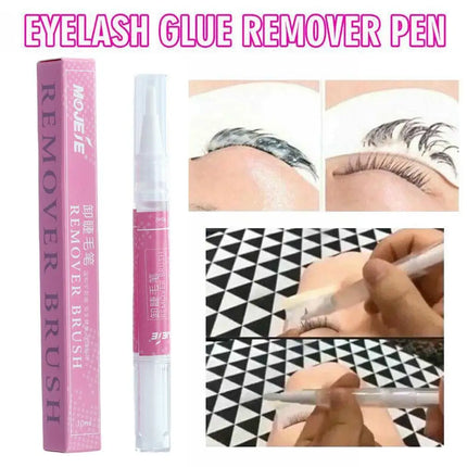 1/2/3/4/5pcs Eyelash Extensions Glue Remover Pen Non-irritating Quick Drying Adhesive Transparent Gel Remover Pen