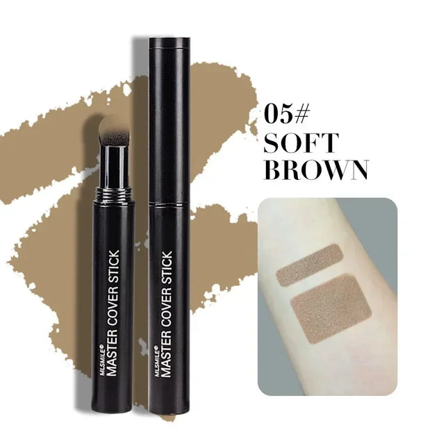 6 Colors Hairline Concealer Pen Waterproof Eyebrow Dye Pencil Beard Foundation Hair Line Cover - for Hairline, Eyebrows & Beard