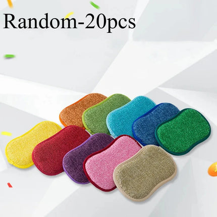 Non scratch, ultra-fine fiber, 2cm thick dishwashing sponge (5/10/20 pieces set)