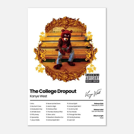 Music Album Flower Boy The Weeknd Hip Hop Print Posters For Living Room Canvas Painting Art Home Decoration Wall Decor Picture