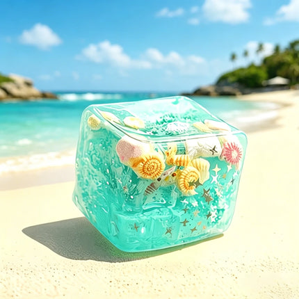 A New 3D Cartoon Stress-Relief Toy, Realistic Cube 3D Squeeze Toy, Endless Squeezing Toy, Fun Christmas Gift, Gift for Grandsons and Granddaughters, Birthday Gift, School Prize, Easter/Christmas Gift