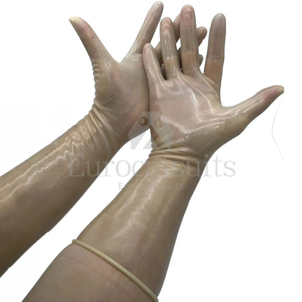 women gloves fetish latex  pants rubber underwear  wetlook  female catsuits maid cosplay