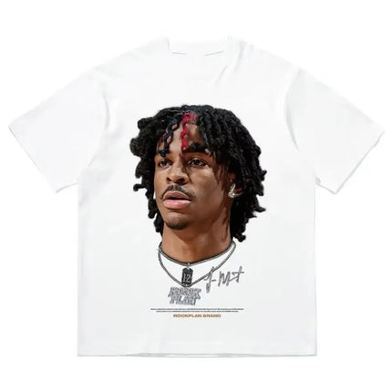 Cotton Fashion Brand Y2K Top Summer Trend Youth American Street Hip-hop Basketball T-shirt Men and Women All The Fashion Brand