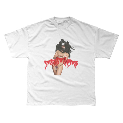 Rosalia Lux Graphic T Shirt Women Oversized Y2k Streetwear Hip Hop Short Sleeve Heavy Cotton High Quality Female Male Clothing