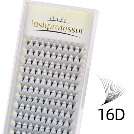 Premade Volume Fans 3D/4D/5D/6D Sharp Narrow Base Lash Promade Russian Pointy Stem Eyelash Extension Cilia Makeup Premade Fans