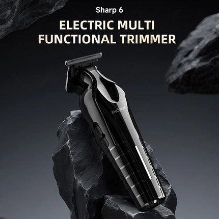 ENCHEN Sharp 6 Electric Multi Functional Trimmer Zero Gap T-Blade 5000RPM Powerful Motor The Best Gift