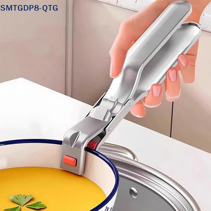 Hot！1pc Anti-scalding Clip Hot Bowl Holder Dish Clamp Pot Pan Gripper Clip Air Fryer Dish Plate Retriever Tongs Kitchen Supplies