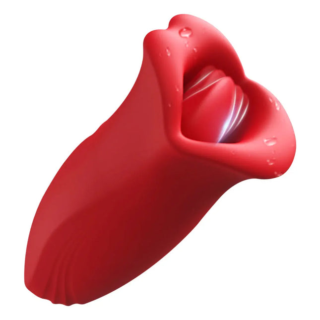 Tongue Licking Vibrator for Women Oral Sex Biting and Vibrating Clitoris Stimulator Nipple Sucker Adult Female Toys Couple Goods