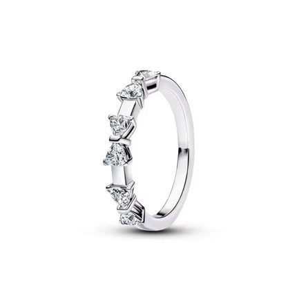 Hot Selling New 925 Silver,Heart-shaped,Snake Shaped,Snowflake Ring suitable for European Women' Holiday Gifts,Exquisite Jewelry
