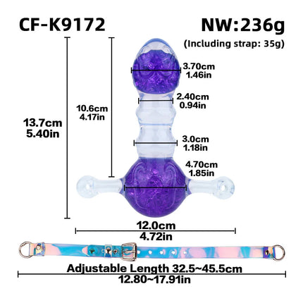 Adjustable Mouth Plug Silicone Anal Plug Dilator with Ball Gag and Straps BDSM Adult Sex Toy for Women and Men Role Play 18+