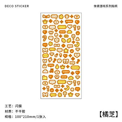 ShuuO 1Pc 6Pcs Cute Cartoon Stickers Toploader Decor Korean Style DIY Laptop Stickers Cute Deco Sticker Korean Stationery