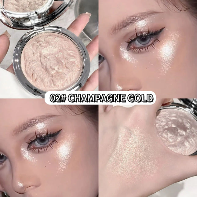 Lion Series high-gloss powder, clear and glittering, fine pearlescent luster, high-end atmosphere, high-gloss paste