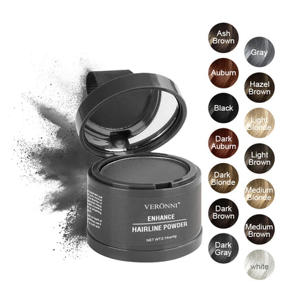 Hairline Shadow Powder,Instantly Conceal Hairline And Hair Root, Waterproof Hairline Powder Filler,Hair Root Cover,Scalp Powder