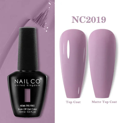 NAILCO 15ml Red Color Series Gel Varnish Coffee Gel Nail Polish Maximalism Reddish Gellak Design Brown Lacquer Nail Art Manicure