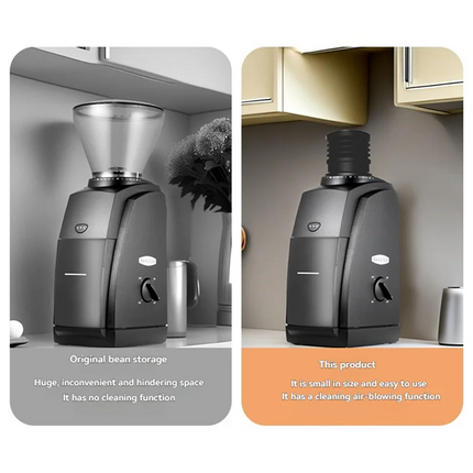 B64B-Coffee Bean Hopper Air Blower For Baratza Encore/Encore ESP/Forte BG/Forte AP/Virtuoso+/Vario+/Vario W Coffee Grinder