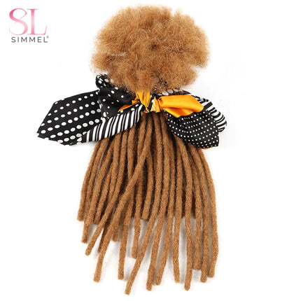 Dreadlocks Extensions Human Hair #27 Color 0.4 0.6 cm Handmade Crochet Braid Loc Extensions Dread Extension Dreadlocks 6-24 Inch