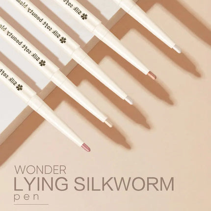 HISYI Two-In-One Lying Silkworm Pen Brightens down Waterproof Sweat-Proof Non-Smudge High-Light 3D Liquid Eyeliner Pen