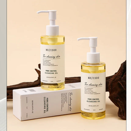 Gentle Cleansing Oil 200ml – Jojoba-Based Makeup Remover that Melts Makeup Fast, Rinses Easily & Is Non-Irritating for All Skin