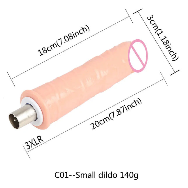 Fredorch Entry Level Sex Machine A2 / F2 /F3 Attachment 3XLR Accessories Dildos Suction Cup Sex Products For Women for Man