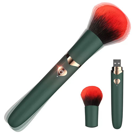 Electric Cosmetic Brush Foundation Blush Loose Powder Brush Beauty Tools Washable Vibration Rechargeable Makeup Brush Tools
